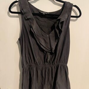 Express Women's Gray Sleeveless Top